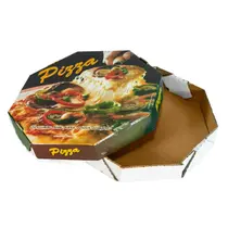 Caixa De Pizza Oitavada Fotográfica N 25 Com 25 Unidades