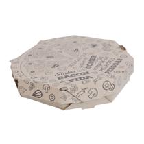 Caixa De Pizza Tampa Acoplada Basic N 35 Com 25 Unidades