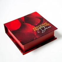 Caixa de Preciosas Promessas de Deus com versículos da Bíblia Pétalas Vermelha - AD SANTOS