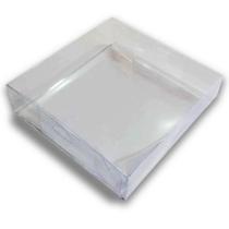 Caixa De Presente 19X19X5 Cm, 10 Unid, Transparente, Acetato Caixa De Presente 19X19X5 Cm, 10 Unid, Transparente, Acetato