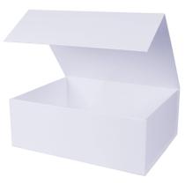 Caixa de presente Aimyoo branca dobrável com fecho magnético 35x23x11cm Caixa de presente Aimyoo branca dobrável com fecho magnético 35x23x11cm