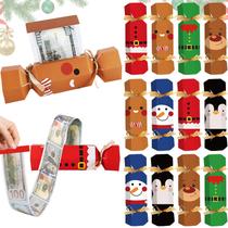 Caixa de presente Christmas Surprise Money Pull Pouch 12 unidades com 120 unidades Caixa de presente Christmas Surprise Money Pull Pouch 12 unidades com 120 unidades