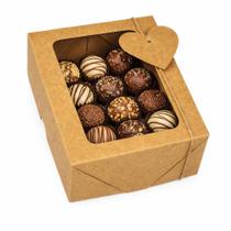Caixa de Presente cosmeticos bombom doce kraft 14x11x5 20 u Caixa de Presente cosmeticos bombom doce kraft 14x11x5 20 u