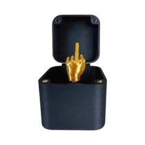 Caixa De Presente Criativa Com Dedo Do Meio, Decoração De Mesa Para Casa, Presente De Natal