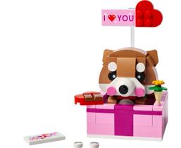 Caixa de presente de brinquedo LEGO 40679 Love para Dia dos Namorados 158 peças