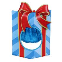 Caixa de presente de Natal, chapéu de cosplay divertido para festas de fim de ano