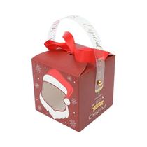 Caixa De Presente De Natal Com Janela Para Snacks, Biscoitos E Doces, 4 Peças, Decoração De Natal