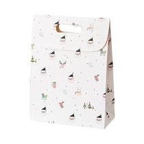 Caixa De Presente De Natal Portátil De Grande Capacidade, Bolsa De Doces Com Tampa Flip, 5 Peças, Caixa De Presente De Natal Portátil De Grande Capacidade, Bolsa De Doces Com Tampa Flip, 5 Peças,