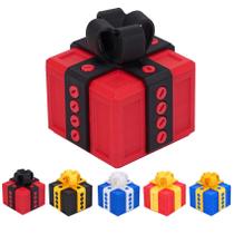 Caixa de presente de quebra-cabeça EXQDYNM 6 cm Screw Prank Box