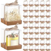 Caixa de presente de vela Cunno 50 Set transparente de 100-500 ml Tealight