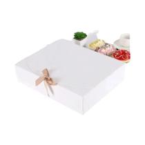 Caixa De Presente Deluxe Preta Com Tampa E Fita, Lembranças Para Padrinhos E Formandos