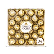 Caixa de Presente Ferrero Rocher - 24 Unidades de Chocolate ao Leite (300g)