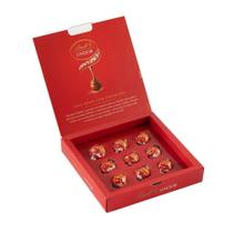 Caixa de Presente Lindt Lindor Chocolate ao Leite 112g com 9 unidades