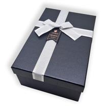 Caixa de Presente Lisa Retangular com Laço Luxo e Elegância para Qualquer Ocasião