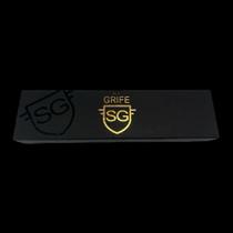Caixa de Presente Luxo SG Interior Aveludado Vermelho e Logo Dourado Caixa de Presente Luxo SG Interior Aveludado Vermelho e Logo Dourado