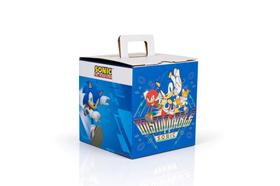 Caixa de presente misteriosa Just Funky Sonic The Hedgehog com 5 brinquedos