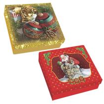 Caixa de Presente Natal - 35cm x 9cm