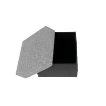 Caixa de Presente para Anel Br Prata 5X5CM Edimais Caixa de Presente para Anel Br Prata 5X5CM Edimais