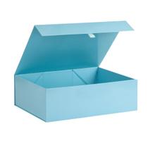 Caixa de presente PLINJOY extra grande azul 42x36x14cm com tampa magnética Caixa de presente PLINJOY extra grande azul 42x36x14cm com tampa magnética