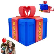 Caixa de presente Puzzle Flexyony Annoying 3D com parafusos Funny Red Caixa de presente Puzzle Flexyony Annoying 3D com parafusos Funny Red