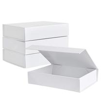 Caixa de presente roxa Q Crafts White com fecho magnético 18x13x4cm