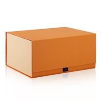 Caixa de presente Rsgift 36x28x18 cm amarela, pacote com 2 unidades com tampa Caixa de presente Rsgift 36x28x18 cm amarela, pacote com 2 unidades com tampa