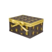 Caixa De Presente Sinetico Marrom N3 30.0 X 25.5 X 14.5cm Caixa De Presente Sinetico Marrom N3 30.0 X 25.5 X 14.5cm