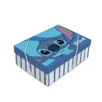 Caixa De Presente Stitch Com Elástico Media Cromus Caixa De Presente Stitch Com Elástico Media Cromus