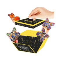 Caixa De Presente Surpresa De Aniversário Com Borboleta Voadora DIY, Decorações De Festa Com