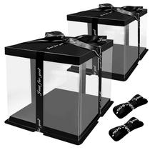 Caixa de presente TEMPSPACE Vitrine transparente 25x24,4x24,9cm Caixa de presente TEMPSPACE Vitrine transparente 25x24,4x24,9cm