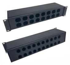 Caixa de Projeto ProSpeakerparts 2U 13cm Montagem em Rack 19"