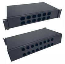 Caixa de Projeto ProSpeakerparts 2U 25 cm Montagem em Rack 19" Caixa de Projeto ProSpeakerparts 2U 25 cm Montagem em Rack 19"