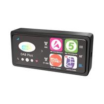 Caixa De Rádio Digital DAB+ Portátil Com Interface USB Para Estéreo De Carro Android Com Antena Caixa De Rádio Digital DAB+ Portátil Com Interface USB Para Estéreo De Carro Android Com Antena