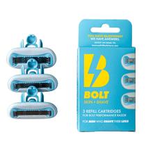 Caixa de recarga de cartucho, substituições de 5 lâminas para BOLT Razor