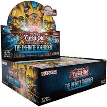 Caixa de reforço YU-GI-OH! TCG The Infinite Forbidden com 24 pacotes