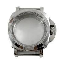 Caixa De Relógio Polida Em Aço Inoxidável De 40MM Com Cristal De Safira Para Movimentos NH34 NH36