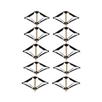 Caixa De Reparo De Parede Preta 86mm Para Substituição De Interruptor E Tomada Com Parafuso E Caixa De Reparo De Parede Preta 86mm Para Substituição De Interruptor E Tomada Com Parafuso E