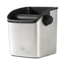 Caixa De Resíduos De Café Em Aço Inoxidável De Grande Capacidade 700ml Com Barra De Borracha E Base Caixa De Resíduos De Café Em Aço Inoxidável De Grande Capacidade 700ml Com Barra De Borracha E Base