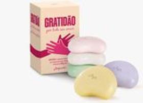 Caixa de Sabonete Hidratante em Barra Gratidão - 5 unidades -80 gramas - Sensi
