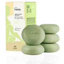 Caixa de Sabonete hidratante em barra Natura Todo dia - Alecrim e Sálvia 5 unid Mais vendido