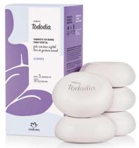 Caixa de Sabonete hidratante em barra Natura Todo dia Algodão 5 unid - Mais vendido