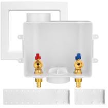 Caixa de saída para máquina de lavar roupa HeSun WM002 1/2" Crimp Pex Inlet Caixa de saída para máquina de lavar roupa HeSun WM002 1/2" Crimp Pex Inlet