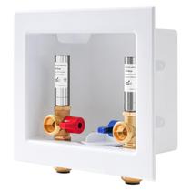 Caixa de saída para máquina de lavar SECKWHALE com supressor Water Hammer Caixa de saída para máquina de lavar SECKWHALE com supressor Water Hammer