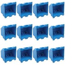 Caixa de saída XGGYA3 by 4 Blue Double Gang PVC Old Work