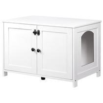 Caixa de Sanitária para Gato HOOBRO WT03MW01G2 - Casa de Madeira