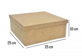 Caixa de sapato mdf com tampa 25x25x10 - organizador estiloso Caixa de sapato mdf com tampa 25x25x10 - organizador estiloso