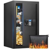 Caixa de segurança FOWORE 85L à prova de fogo à prova de fogo à prova de fogo com bolsa anti-roubo