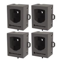 Caixa de segurança Stealth Cam Bear (grande) com pacote de 4 Caixa de segurança Stealth Cam Bear (grande) com pacote de 4