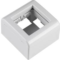 Caixa de Sobrepor Branca de 2 Postos Lixflex - 57303002 - TRAMONTINA