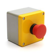 Caixa de Sobrepor com Botão de Emergência Cogumelo STRAHL Caixa de Sobrepor com Botão de Emergência Cogumelo STRAHL